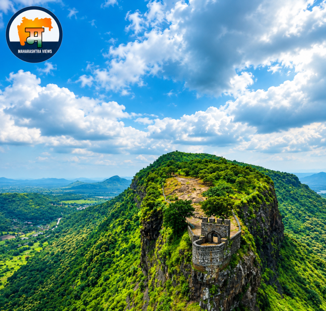 Shivneri Fort near Junnar, Pune, the birthplace of Chhatrapati Shivaji Maharaj
