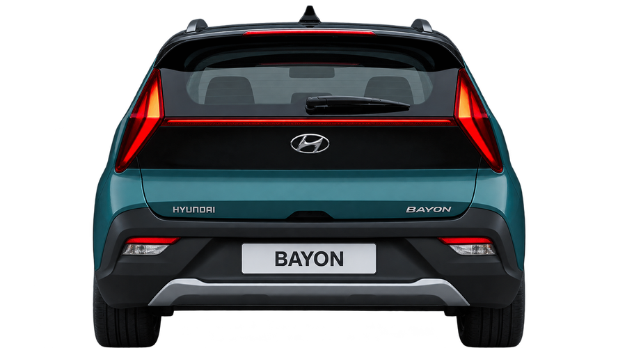 Hyundai Bayon rear exterior design