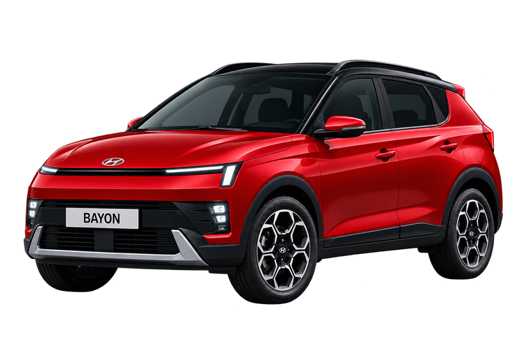 Hyundai Bayon side profile dimensions