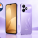 Oppo K14 Lite purple smartphone front and back with Maharashtra Views logo