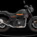 Royal Enfield Scram 440 motorcycle in a black studio-style background with the Maharashtra Views logo in the upper-left corner.