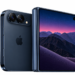 Phone Duo foldable iPhone in black color showing dual camera design and folded display